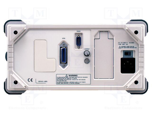 LCR meter; LCD 3,2" (320x240); 0,01m÷100MΩ; 0,01p÷1000mF; 5kg