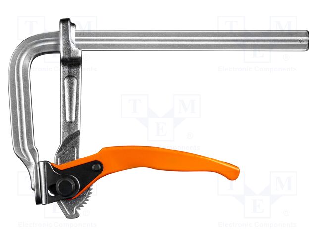Parallel clamp; Grip capac: max.200mm; D: 120mm; carpentry works