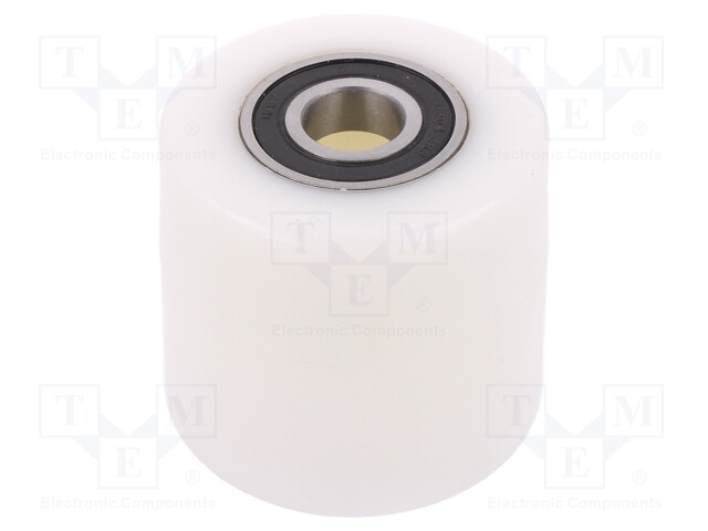 Pallet roller; Ø: 82mm; W: 80mm; 650kg; Mat: polyamide; -20÷80°C