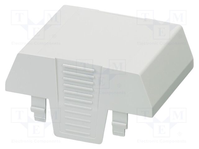 Upper housing; without connection hole; grey; EH 52,5; X: 52.6mm