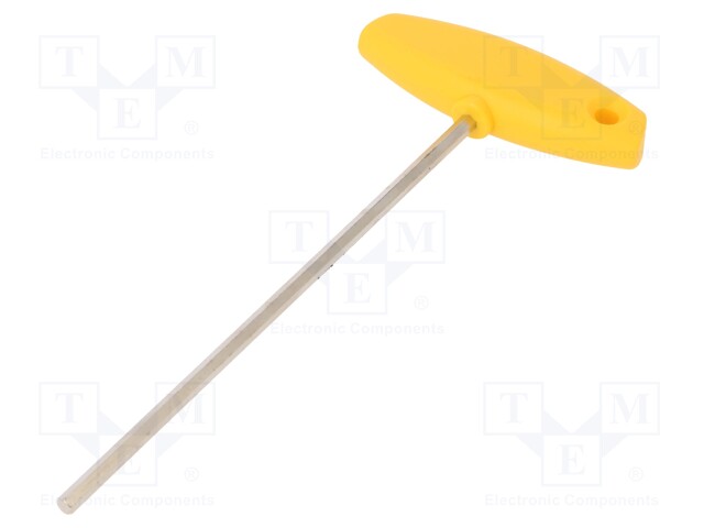 Key; hexagon keys; HEX 5/32"; Overall len: 176mm; Plating: nickel