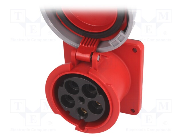 Connector: AC supply 3-phase; socket; female; 125A; 400VAC; PIN: 5