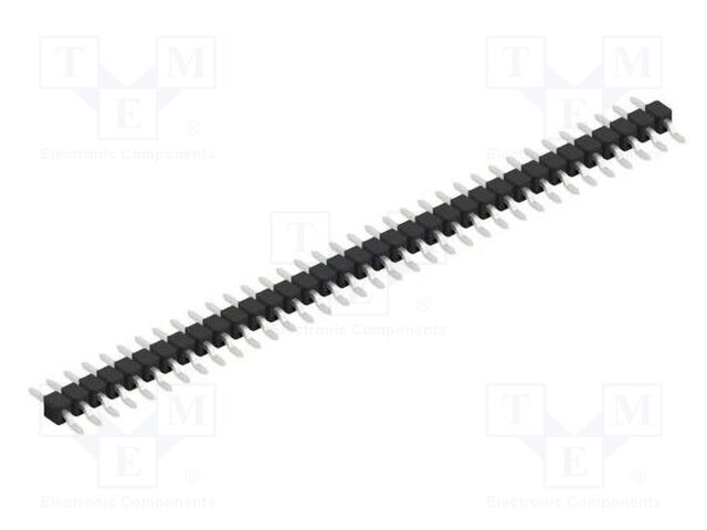 Connector: pin strips; pin header; male; PIN: 35; 2.54mm; SMT; 1x35