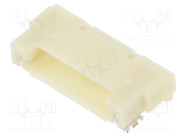 Socket; wire-board; male; DF14; 1.25mm; PIN: 6; SMT; on PCBs; tinned