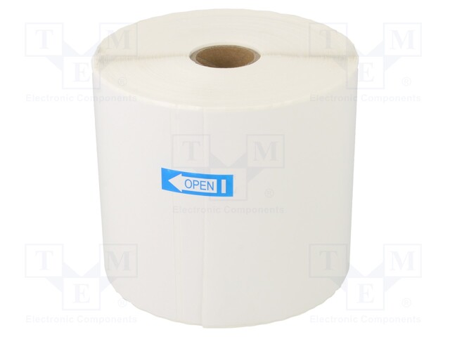 Label; white; Character colour: black; No.of labels: 350pcs; 40mm