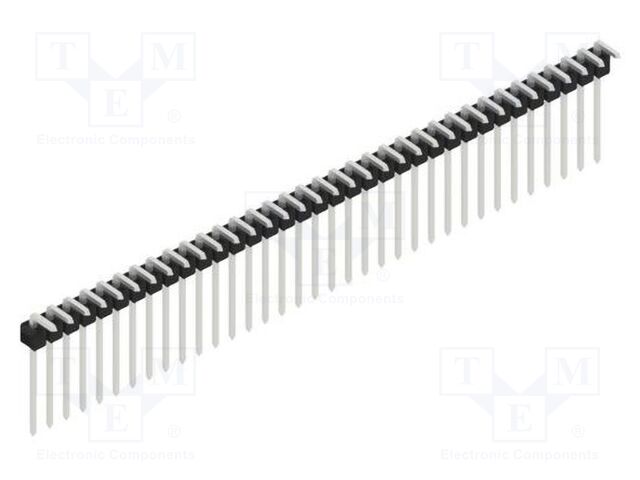 Connector: pin strips; pin header; male; PIN: 35; 2.54mm; THT; 1x35