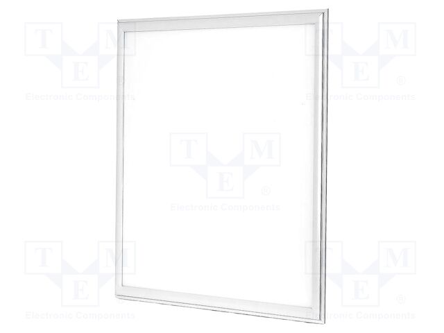 Lamp: LED light panel; 40W; 230VAC; neutral white; 110°; 4000K