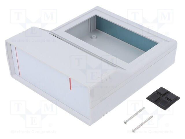 Enclosure: desktop; CAB PULPIT; X: 154mm; Y: 173mm; Z: 61mm; ABS