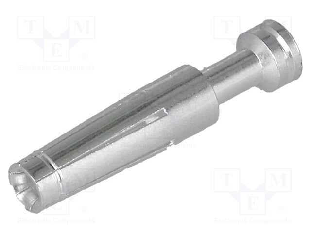 Contact; female; 0.75mm2; 18AWG; Han E High Temp; silver plated