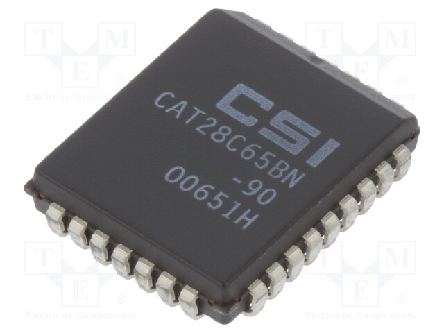 IC: EEPROM memory; parallel; 64kb; 8kx8bit; 5V; SMD; PLCC32