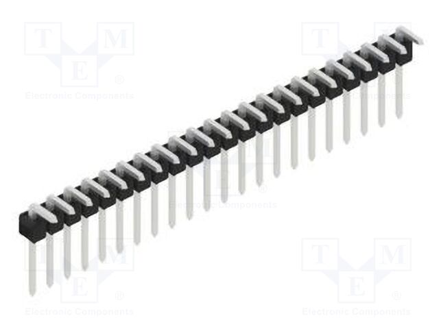 Connector: pin strips; pin header; male; PIN: 22; 2.54mm; THT; 1x22