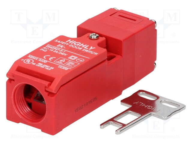 Safety switch: key operated; Series: EK; Contacts: NC; IP65