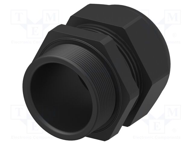 Cable gland; without nut; M50; 1.5; IP68; Mat: polyamide; black