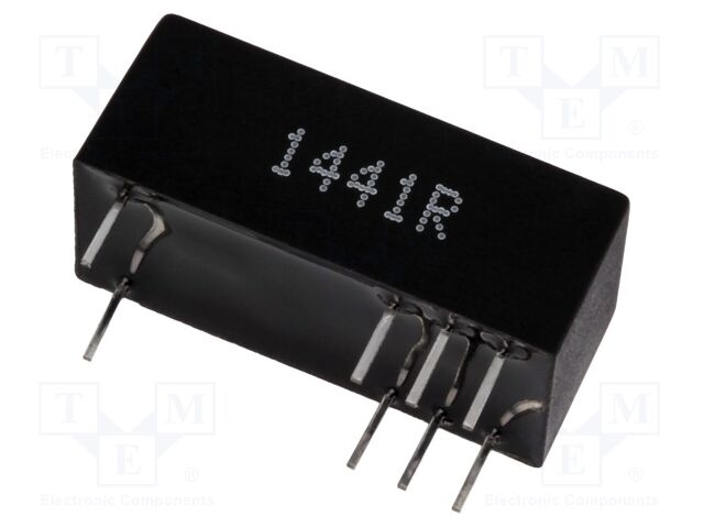 Converter: DC/DC; 1W; Uin: 21.6÷26.4VDC; Uout: 15VDC; Iout: 66.66mA