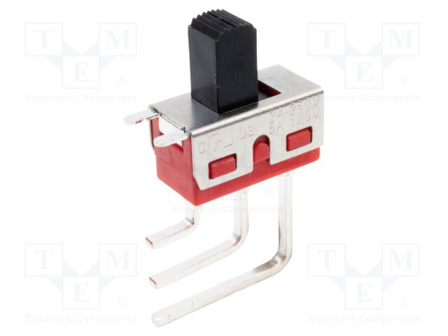 Switch: slide; Pos: 2; SPDT; 2A/250VAC; 5A/28VDC; ON-ON; THT; 500