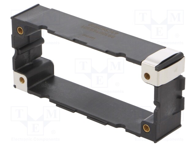 Frame for contact inserts; Han® B,Rear Fit; size 16B; straight