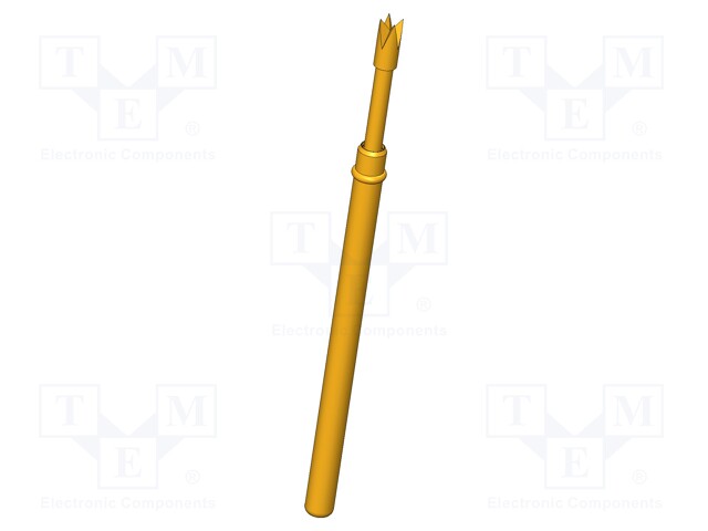 Test needle; Operational spring compression: 4mm; 5A; Ø: 1.3mm