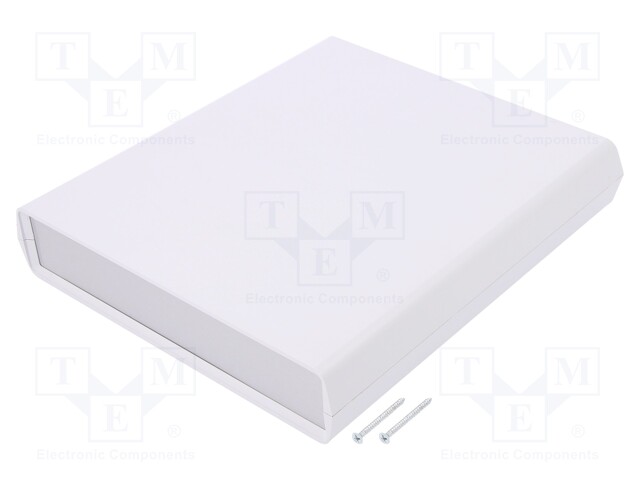 Enclosure: with panel; PCB is fastened in guides; EURO 93; ABS