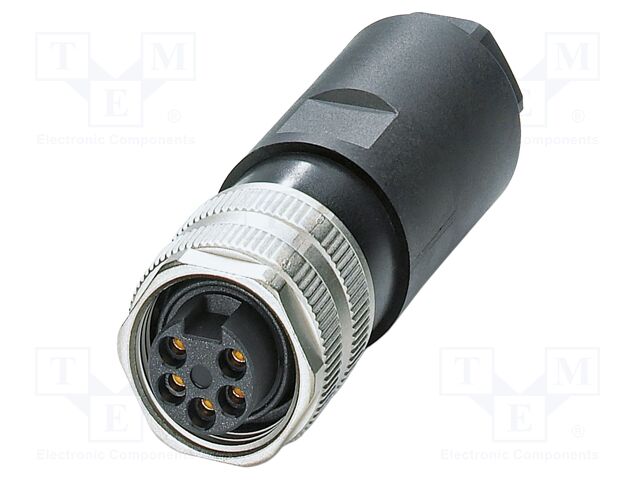 Connector: 7/8"; plug; PIN: 5; straight; unshielded; 9A; 300V; IP67