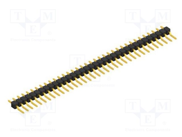 Connector: pin strips; pin header; male; PIN: 35; 2.54mm; SMT; 1x35