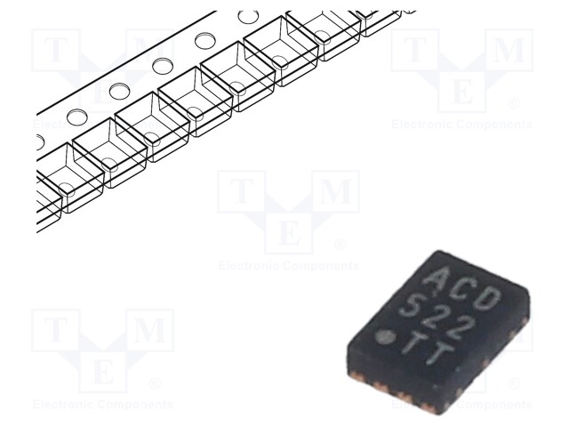 PMIC; DC/DC converter; Uoper: 4.4÷50V; Uout: 2÷24V; TDFN8; buck; ±2%