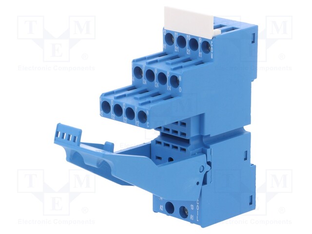 Socket; PIN: 8; 10A; 250VAC; Application: 85.02,55.32; Mounting: DIN