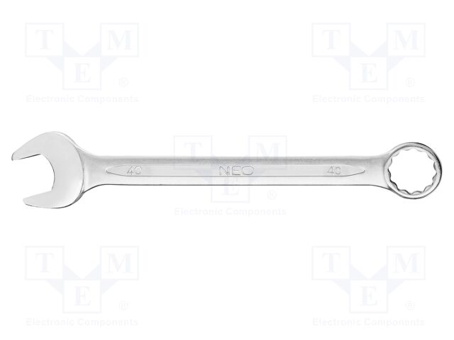 Wrench; combination spanner; 46mm; Chrom-vanadium steel; L: 500mm