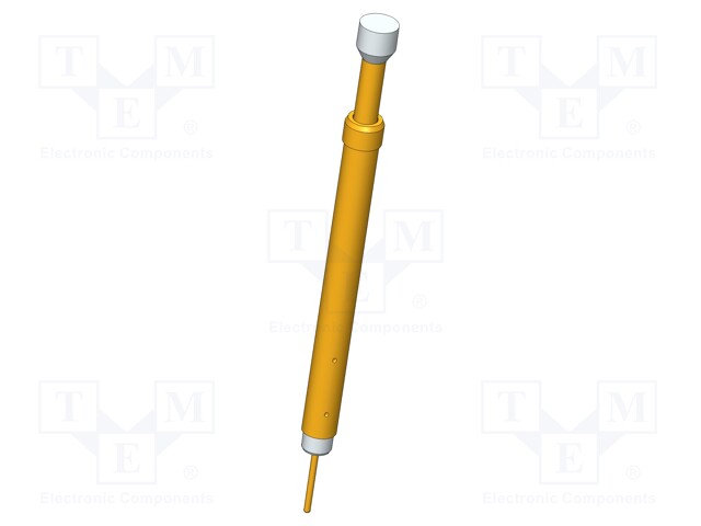 Needle-like test probe; Operational spring compression: 4.2mm