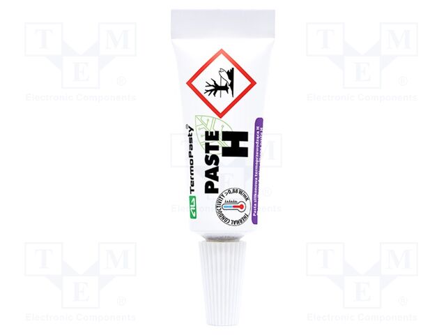 Heat transfer paste; white; silicon based; 7g