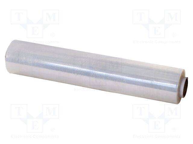 Stretch film; Width: 0.5m; Thick: 23um; transparent; 2.3kg