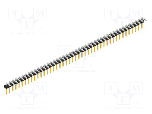 Connector: pin strips; pin header; male; PIN: 44; 2mm; THT; 1x44