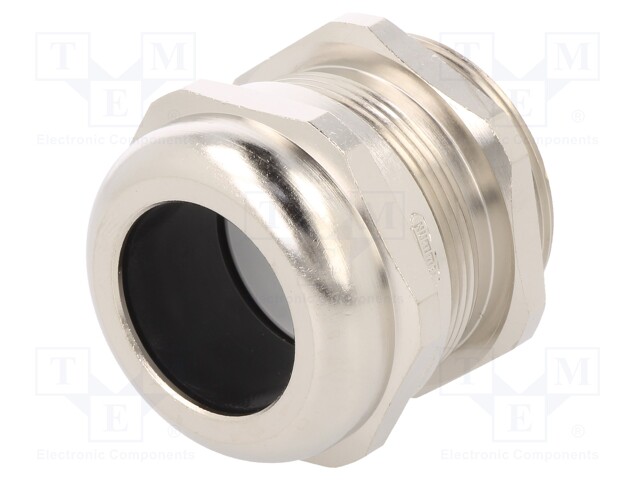 Cable gland; M40; IP68; Mat: brass; Body plating: nickel
