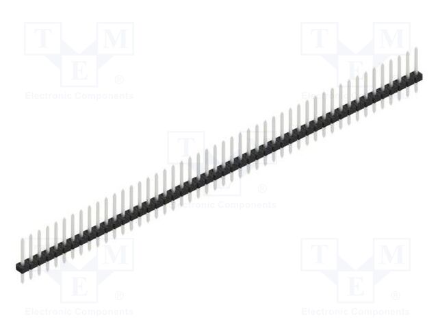 Connector: pin strips; pin header; male; PIN: 48; 2mm; THT; 1x48