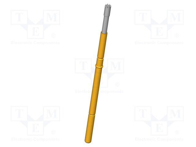 Test needle; Operational spring compression: 4mm; 5A; Ø: 1.5mm