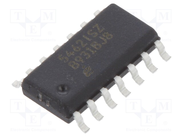 Operational amplifier; 500MHz; Channels: 4; SO14; 5÷12/±2.5÷6VDC