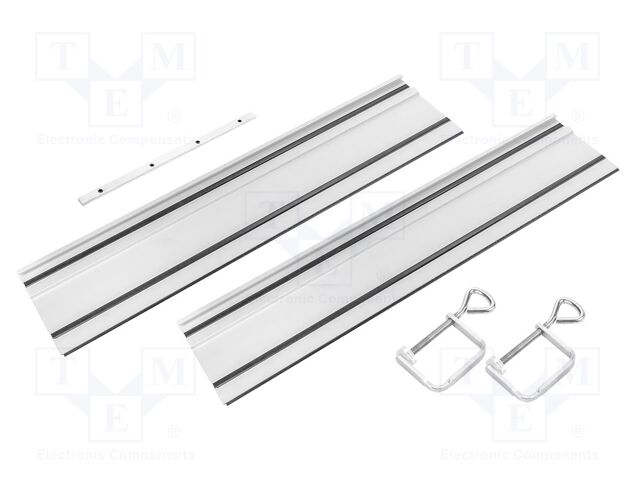 Guide; 700mm; Kit: guide x2,gripper x2,straight connector