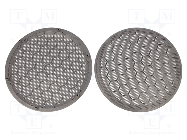 Loudspeaker grille; Seat,VW; grey; 165mm