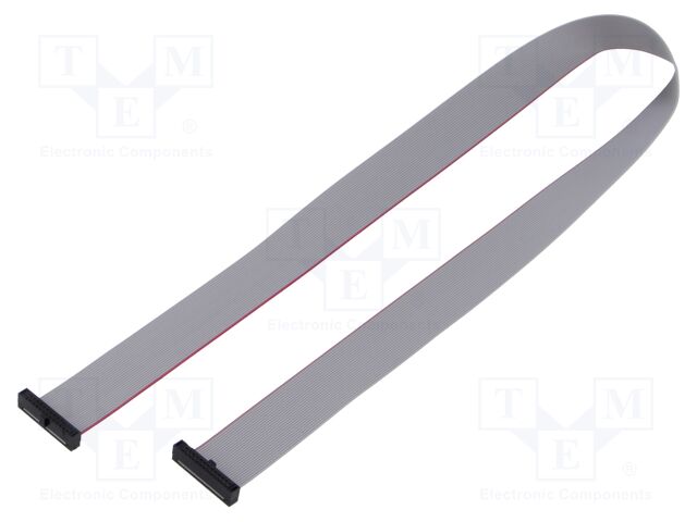 Ribbon cable with IDC connectors; Tape ph: 0.64mm; 457.2mm