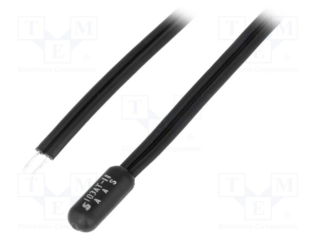 Sensor: temperature; NTC; 10kΩ; Body dim: Ø5x15mm; Len: 1.5m