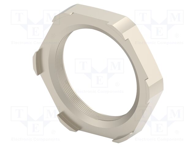 Nut; IP67,IP68; Thread: NPT 1/2"; Mat: stainless steel; Entrelec