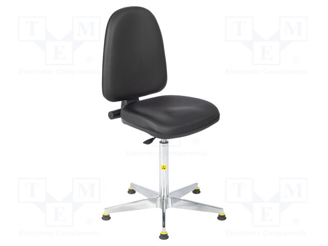 Chair; ESD; Seat dim: 460x430mm; Back dim: 440x510mm; 580÷830mm