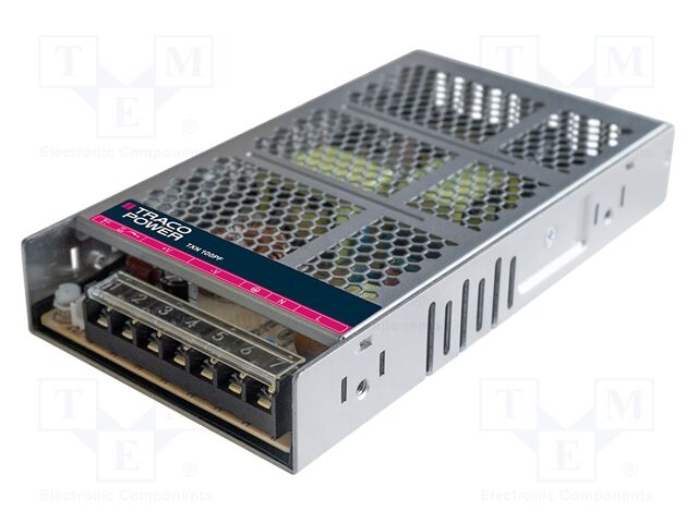 Power supply: switching; for building in; 100W; 12VDC; 8.5A; OUT: 1