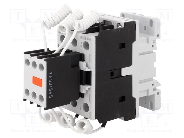 Contactor: 3-pole; Application: for capacitors; Uoper.1: 240VAC