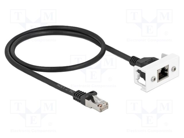 Easy 45; RJ45 socket,RJ45 plug; on panel,in housing,push-in