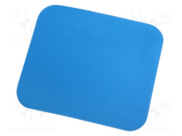 Mouse pad; blue; 230x204.5x4mm