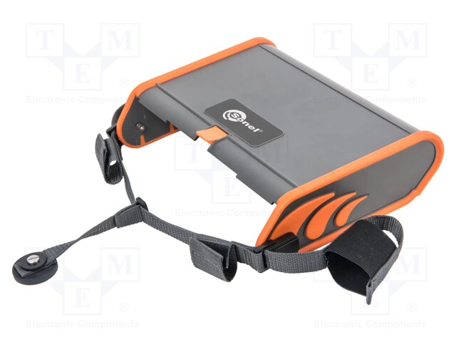 Hanging case; PQM-707-ENG,PQM-707-PL; Colour: orange,grey; 1pcs.