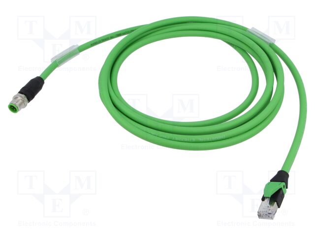 Connection lead; IP20,IP67; 60VDC; 0.5A; 3m; Series: 7000; PIN: 4