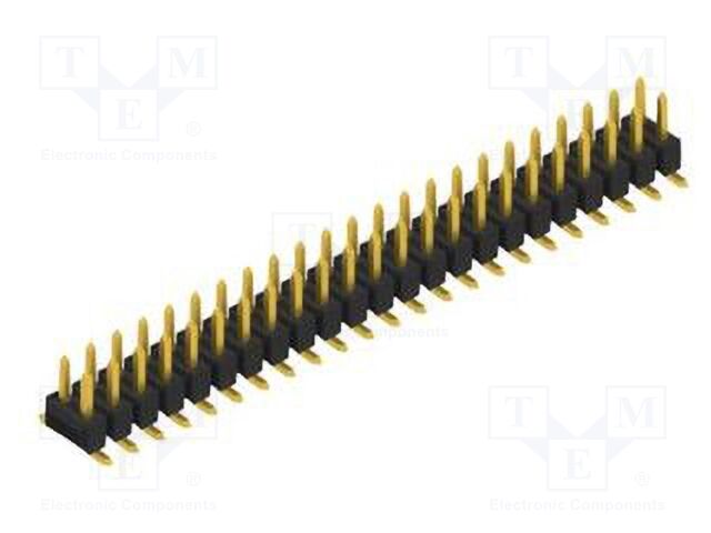 Connector: pin strips; pin header; male; PIN: 46; 2.54mm; SMT; 2x23
