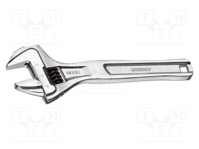 Wrench; adjustable; Jaw capacity: 25mm; Overall len: 202mm