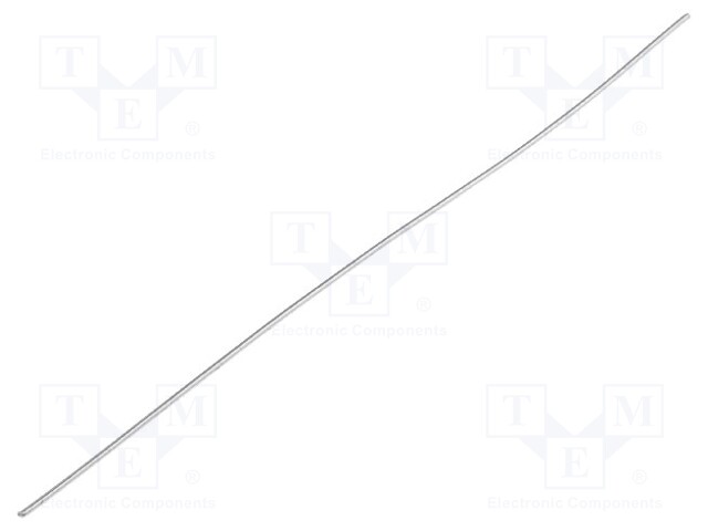 Resistor: wire jumper; THT; Ø0.75x60mm; Mat: tin-plated copper